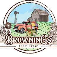 Brownings Flower Truck Logo