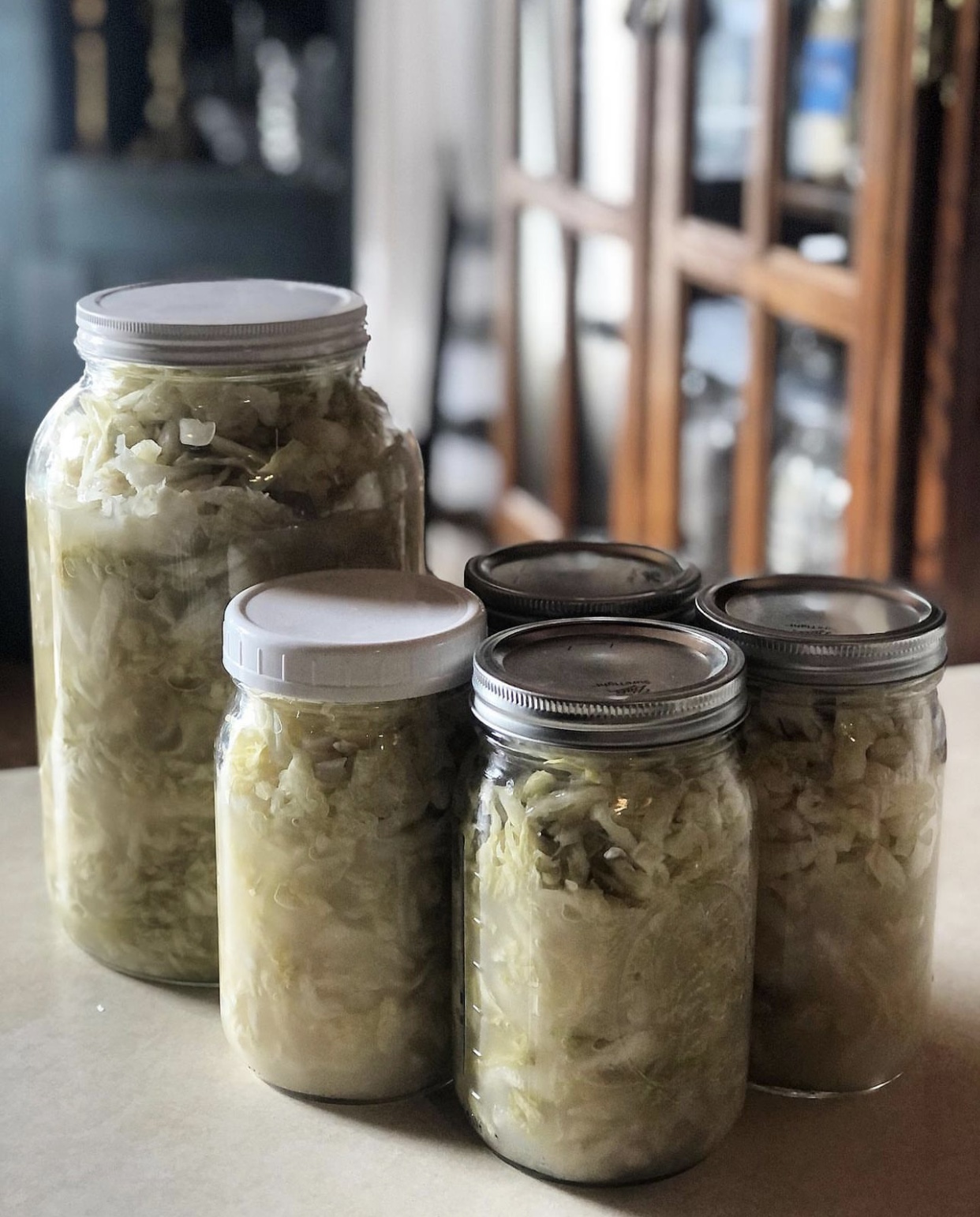 Sauerkraut Jars