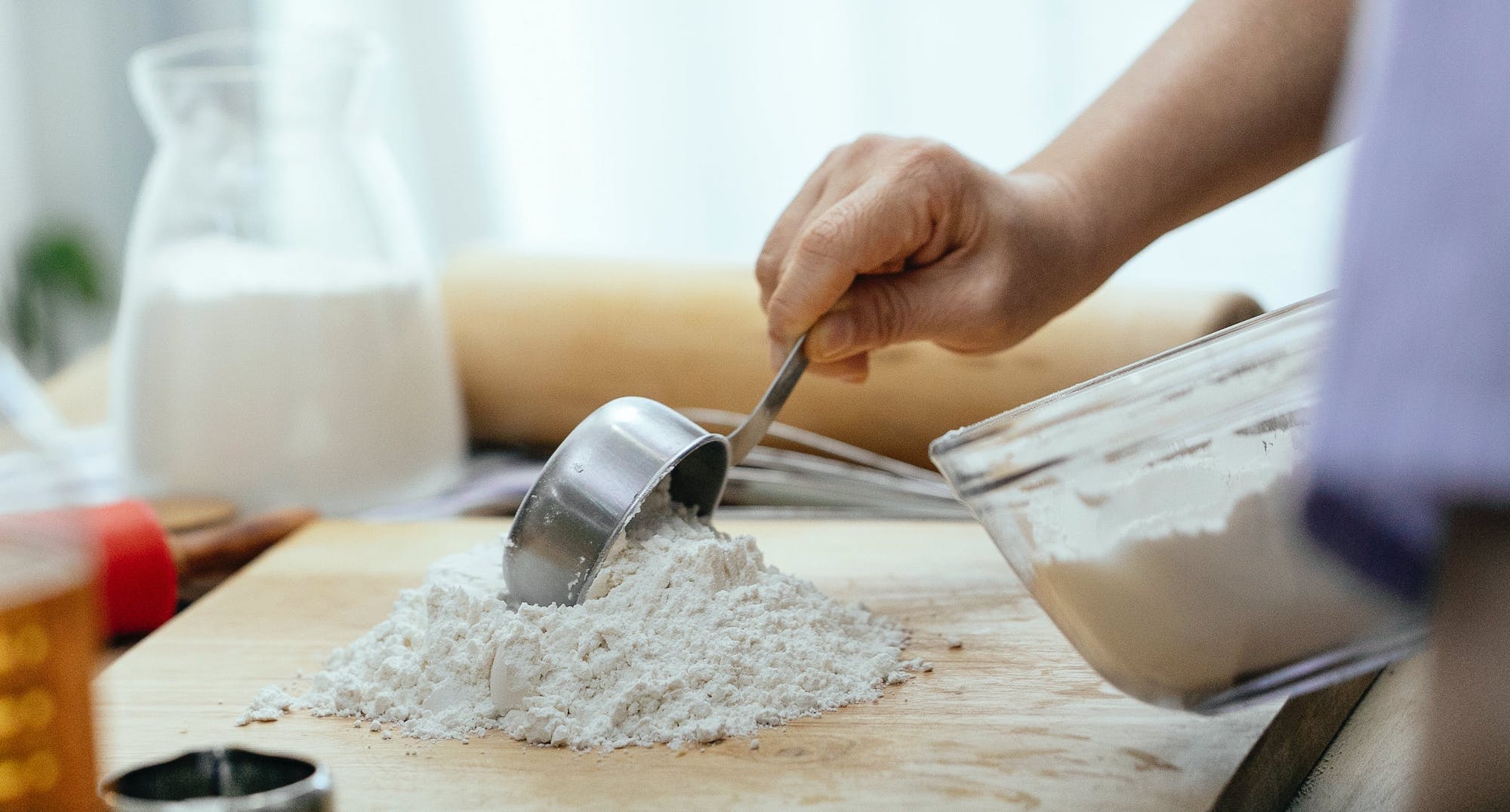 Feed Sourdough Starter